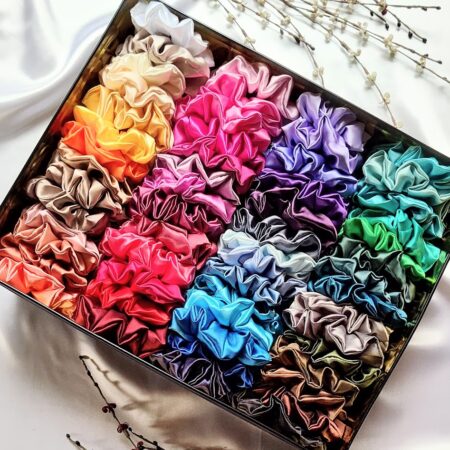 Medium Satin Scrunchies