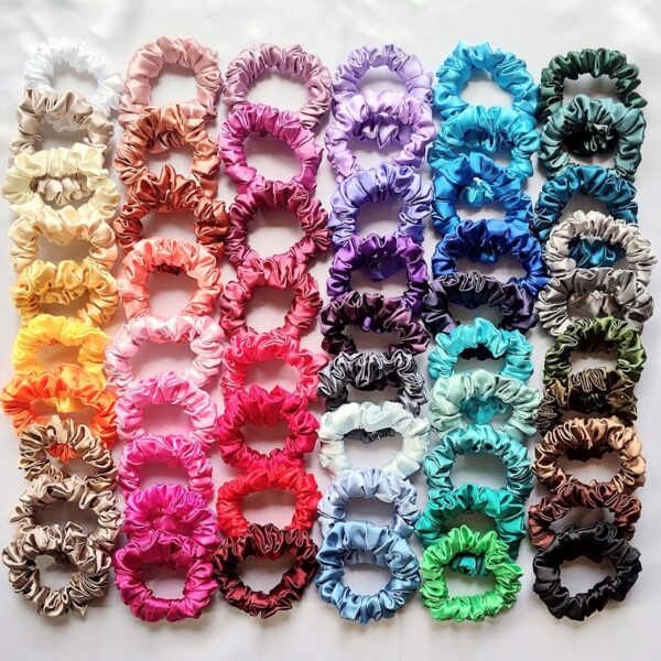 Small Satin Scrunchies - Image 2