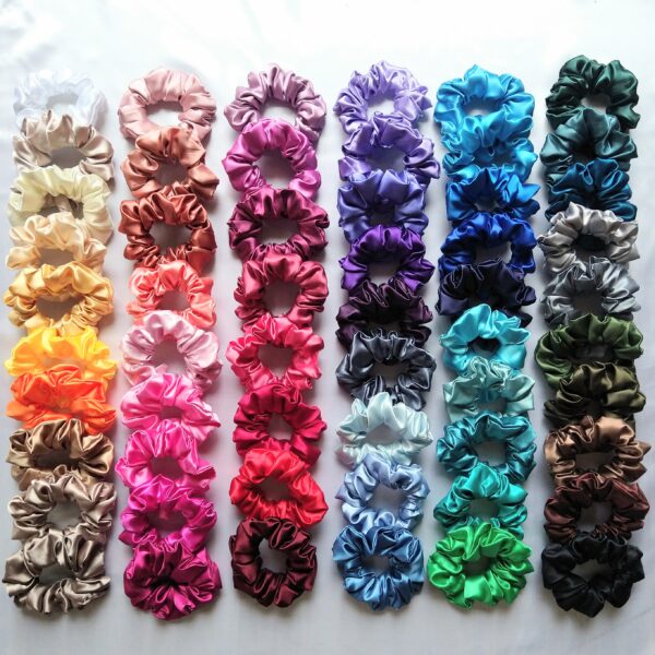 Medium Satin Scrunchies - Image 2