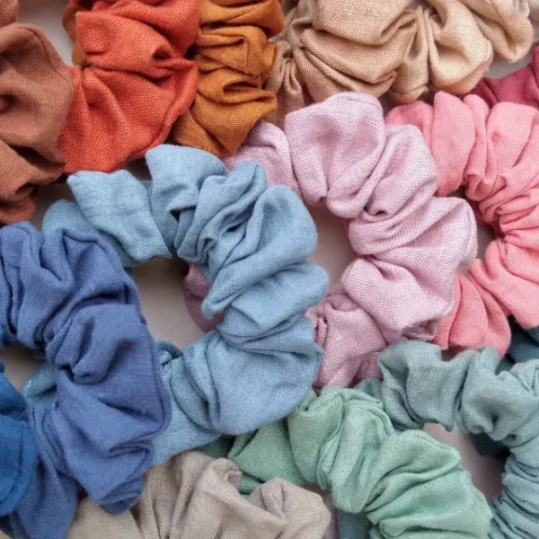 Linen Scrunchies 2