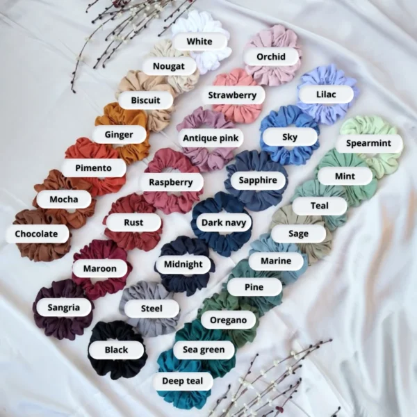 Linen Scrunchies - Image 2