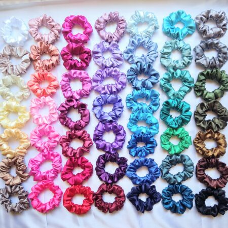 Medium Satin Scrunchies