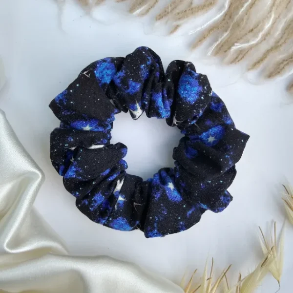 Black Celestial Scrunchie