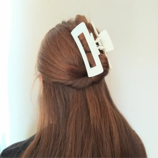 Large Rectangle Claw Clip Hair