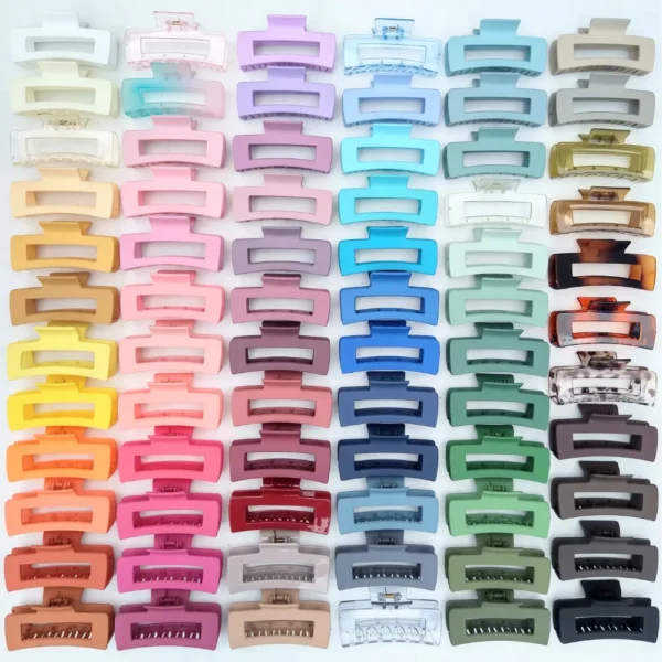 Large Rectangle Claw Clips