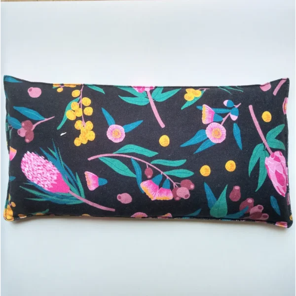 Black with Pink Banksias Lupin Heat Pack